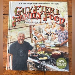 Guy Fieri Family Food Cookbook Real Deal Recipes Hardcover